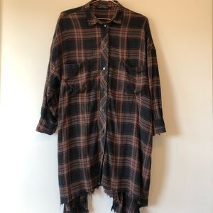 Zara Oversized Flannel